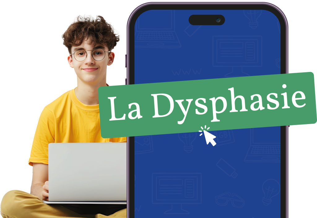 Garçon aux cheveux bouclés – La Dysphasie