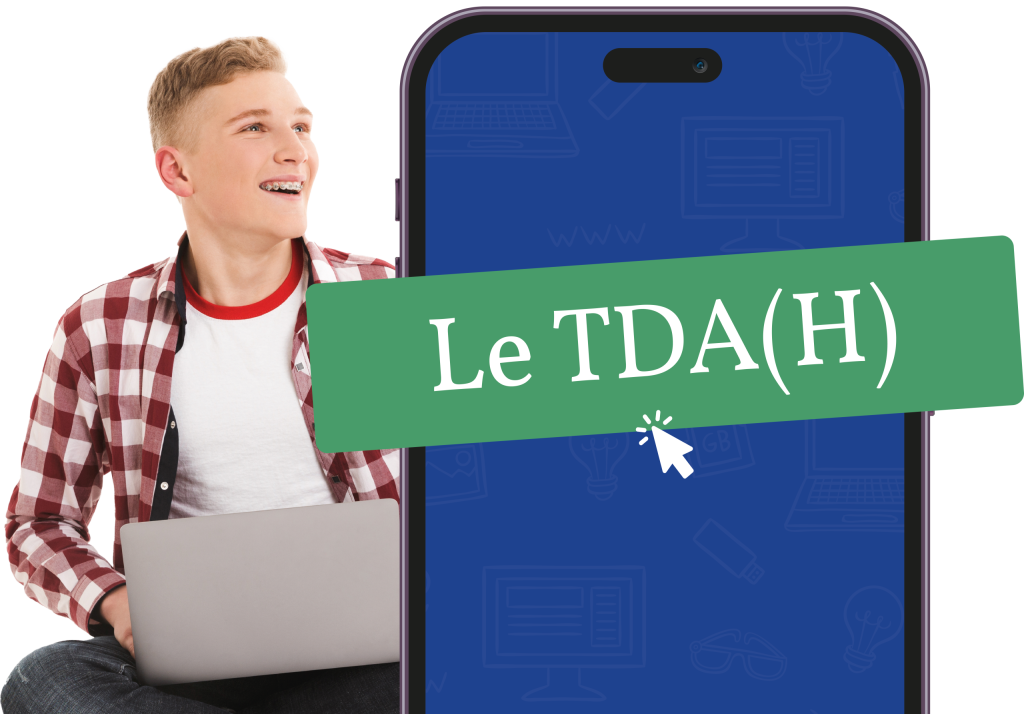 adolescents tenant des étiquettes TDA(H)
